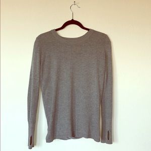 Lululemon merino wool sweater.